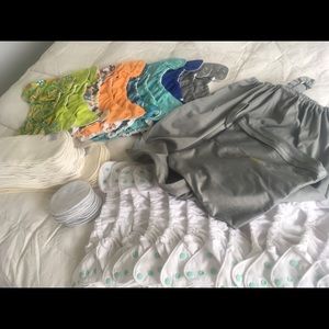 Lot of Fuzzibunz Cloth Diapers